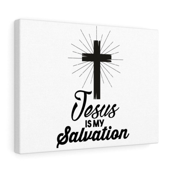 Scripture Canvas Jesus Is My Salvation Christian Meaningful Framed Prints, Canvas Paintings - Image 6