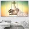 God Hand 24 Last Supper Christian Premium Multi Canvas Prints, Multi Piece Panel Canvas Luxury Gallery Wall Fine Art Print - Image 7