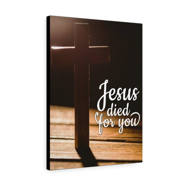 Jesus Died For You Christian Bible Verse Meaningful Framed Prints, Canvas Paintings