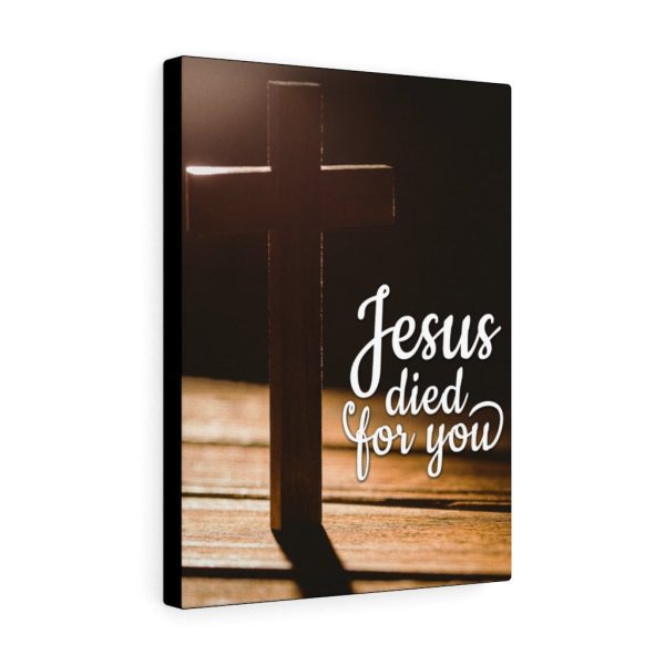 Jesus Died For You Christian Bible Verse Meaningful Framed Prints, Canvas Paintings - Image 2