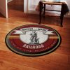 Bnmrr Living Room Round Mat Circle Rug Boston And Maine Railroad