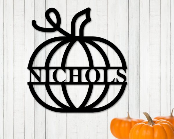 Halloween Decor Pumpkin Halloween Decor Halloween Pumpkin Sign Fall De