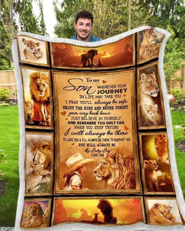 Blanket Gift For Son I Will Always Be There