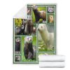 3d Funny Cute Ferrets Ferret Lover Gift Fleece Blanket - Image 7
