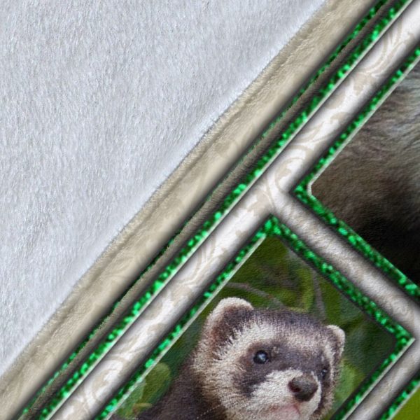 3d Funny Cute Ferrets Ferret Lover Gift Fleece Blanket - Image 8