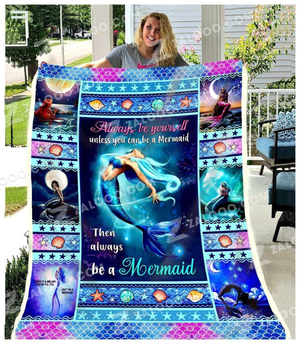 Fleece Blanket - Mermaid - Be A Mermaid - Image 2