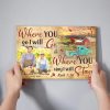 Personalized Photo Canvas Prints, Gifts For Couples, Wedding Anniversary Farmhouse Where You Go I Will Go And Where You Stay I Will Stay Dem Canvas - Image 5