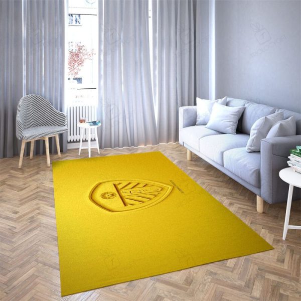 Leeds United Football Club Doormat 22 Rectangle Rug Decor Area Rugs For Living Room Bedroom Kitchen Rugs Home Carpet Flooring Rs017537 Print