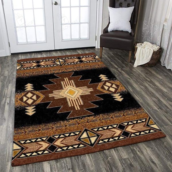 Native American Rectangle Area Rugs Carpet For Living Room, Bedroom, Kitchen Rugs, Non-Slip Carpet Rp122843 Print