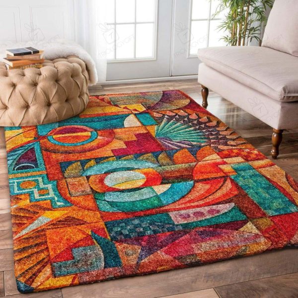 Native American Rectangle Area Rugs Carpet For Living Room, Bedroom, Kitchen Rugs, Non-Slip Carpet Rp122851 Print